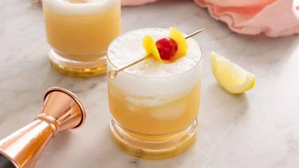 Whisky Sour cóctel
