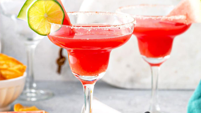 Watermelon Margarita (Margarita de Sandía)