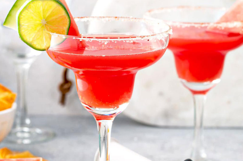 Watermelon Margarita (Margarita de Sandía)