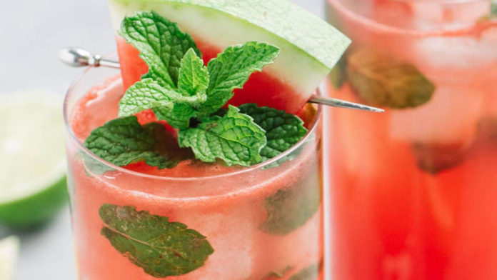 Mojito de Sandía (Watermelon Mojito)